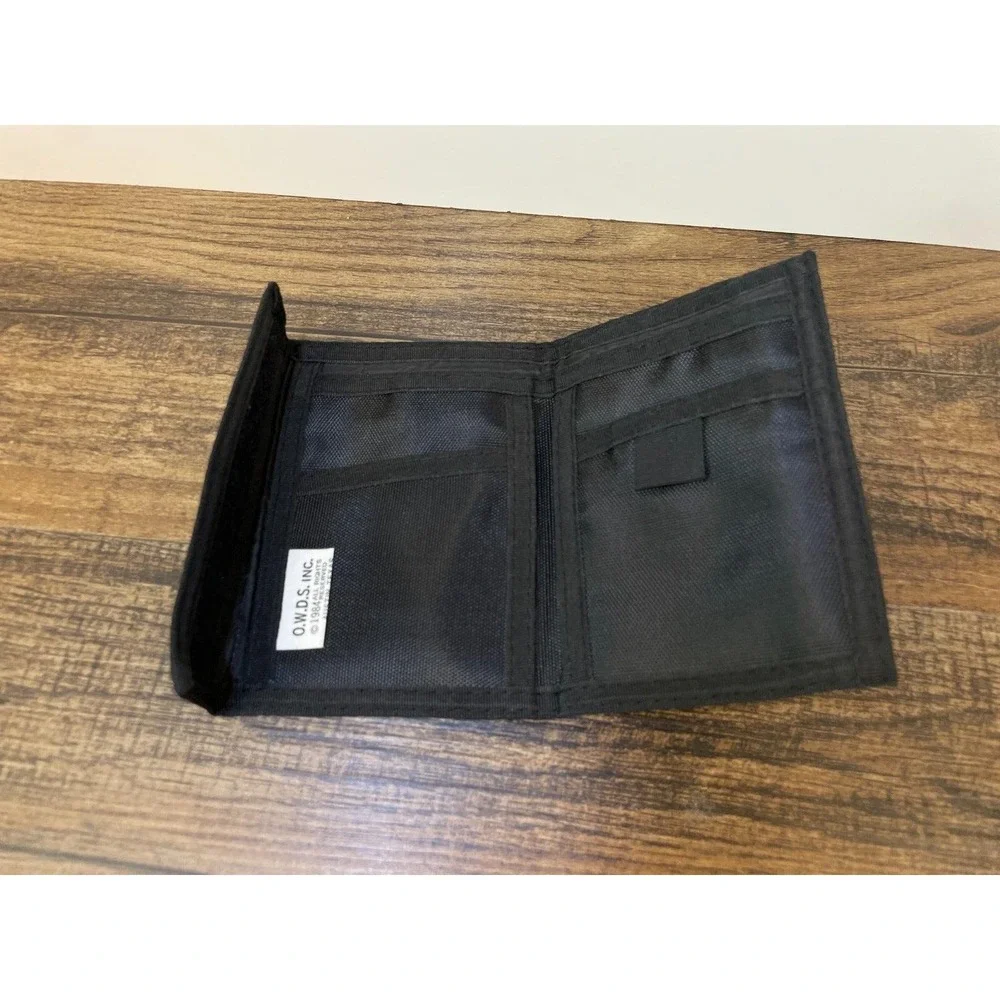 Vintage Death Before Dishonor Military Wallet Billdfold 1984 Nylon Black RARE